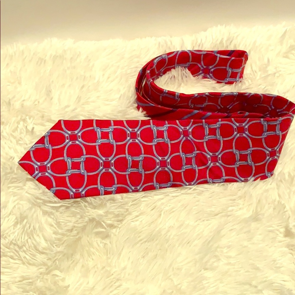 Tommy Hilfiger red ,blue link tie
